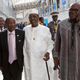 Guinea president Alpha Condé, Chad president Idriss Déby and Burkina president Roch March Christian Kaboré head to lunch
